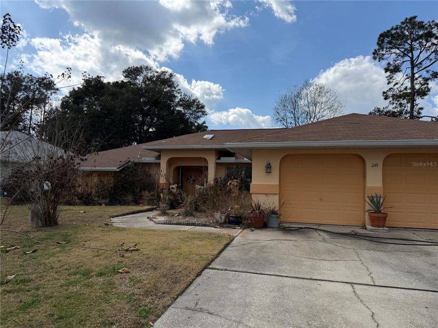 Opportunity knocks with this spacious 3-bedroom, 2-bath home offering 2,096 sq ft of living space in the highly sought-after Palm Harbor F-Section of Palm Coast. With solid bones and key updates already in place — roof replaced in 2014, A/C updated in 2017, a remodeled kitchen, and a fully fenced-in yard — this property is ready for your finishing touches. Featuring a generous floor plan with ample living space, this home offers endless potential for customization or investment. The updated kitchen provides a great head start, while the remaining spaces offer the perfect opportunity to add your personal style and build equity. The fenced backyard offers privacy and plenty of room for pets, play, or future outdoor enhancements. Enjoy a prime location just minutes from shopping, dining, parks, golf, and the beach. Plus, no HOA, giving you flexibility and freedom without additional restrictions or fees.Don’t miss your chance to transform this Palm Harbor opportunity into something special!