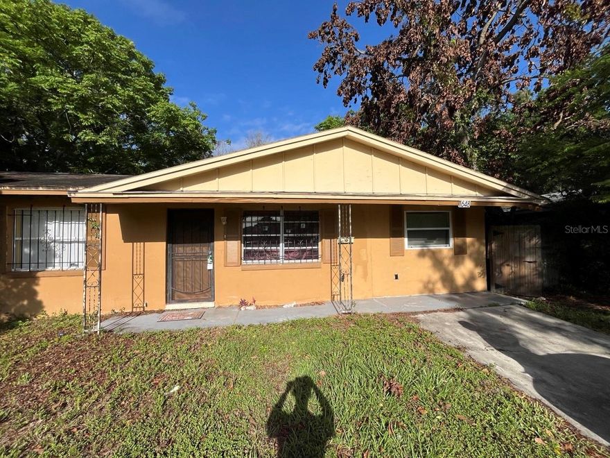 Investor Special. Cash or Hard Money Only. 32811 flip, ready to go. 1971 build. This has been a rental for years. Carport was enclosed and made into a bedroom and a bathroom, as well as a back patio enclosure. Patio enclosure probably needs to be converted back to patio. Property has existing code violation on enclosing the carport. Has to be purchased subject to the existing violation. Need to pull a permit to keep the conversion or convert back to carport. If you keep the carport you can make it a 4/3. If you turn back to carport you will have a 3/2 and lose some square footage. Square footage likely to change with renovation. Block Construction; Needs a roof; Central A/C but looks dated; Tile Floors; Plumbing looks to be CPVC and Copper; Property has existing code violation on enclosing the carport. Has to be purchased subject to the existing violation. Need to pull a permit to keep the conversion or convert back to carport.