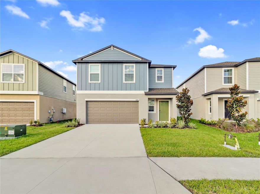 One or more photo(s) has been virtually staged. Charming New Construction in Prosperity Lakes — Move-In Ready!
Welcome to your new home at 13092 Empress Jewel Trail, nestled within the vibrant Prosperity Lakes community in Parrish. This new 4-bedroom, 3-bath residence offers approximately 1,870 square feet of thoughtfully designed living space, built in 2025 by the renowned builder Lennar.

Interior Highlights:

Four spacious bedrooms provide flexible accommodations.

Three full baths ensure convenience and comfort for all occupants.

A crisp, open floor plan connects the kitchen, dining, and living areas — ideal for entertaining or everyday living.

Modern features throughout include designer finishes, quality flooring, abundant natural light, and a neutral palette ready for your personal touches.

Community & Lifestyle:

Residents enjoy access to the amenity-rich Prosperity Lakes community, featuring a clubhouse, fitness center, resort-style pool, walking trails, and scenic lakeside views.

Located in the desirable 34219 zip code in Manatee County, this home offers both convenience and a sense of neighborhood tranquility.

Top-rated local schools and easy access to shopping, dining, and major highways make this an excellent choice for families and commuters alike.

Why This Home Stands Out:
With its recent construction, smart layout, and high-quality builder credentials, this property presents an exceptional value. It combines modern design with comfort and functionality — an opportunity for the discerning buyer to move in without the wait or cost of a custom build.

Call to Action:
Don’t miss this chance to own a beautiful home in one of Parrish’s most sought-after communities. Schedule your private showing today — this one won’t last long!