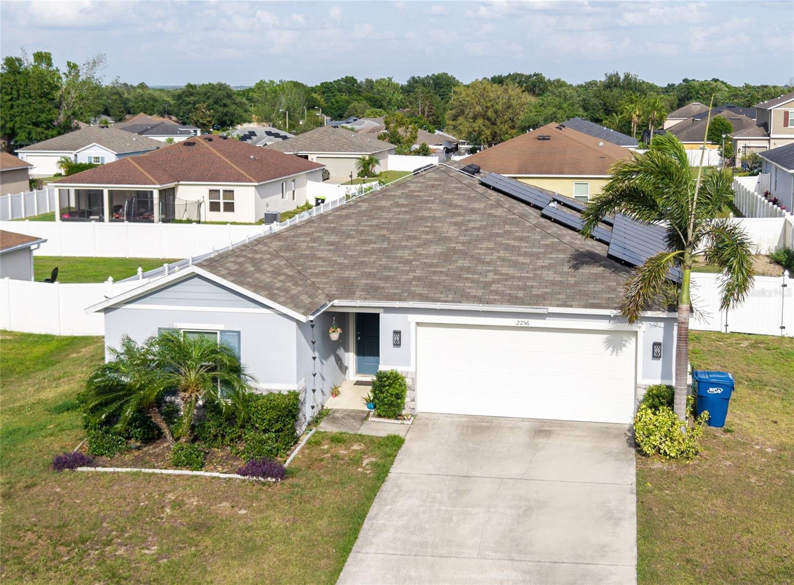 Discover Your Dream Home in Mascotte, FL – a short drive from Disney!
Welcome to this stunning 3-bedroom, 2-bathroom home in the heart of Mascotte, FL, offering a perfect blend of comfort, style, and unbeatable convenience! Located just a short drive from Disney World, this property is ideal for first-time buyers or those seeking more space for a growing family.
Step inside and enjoy a spacious, open-concept floor plan featuring a large, inviting kitchen island – perfect for entertaining friends and family. The thoughtfully designed layout includes extra storage closets and a convenient laundry folding nook, making everyday tasks a breeze.
Enjoy year-round comfort with the energy-saving solar panels, which significantly lower your electricity costs, and a state-of-the-art water filtration system for pure, clean water at your fingertips. Outside, the fenced-in backyard provides the privacy and space you need for relaxation or outdoor activities.
This home combines practicality with style, creating the ideal living space for you and your loved ones. Don’t miss the opportunity to call this beauty your own – schedule a showing today and make this dream home yours!
Key Features:
3 Bedrooms, 2 Bathrooms
Energy-efficient solar panels
Fenced-in backyard
Water filtration system
Spacious kitchen island
Extra storage and laundry nook
Live in the heart of Mascotte, with easy access to major attractions like Disney, shopping, dining, and more. Make your move today!