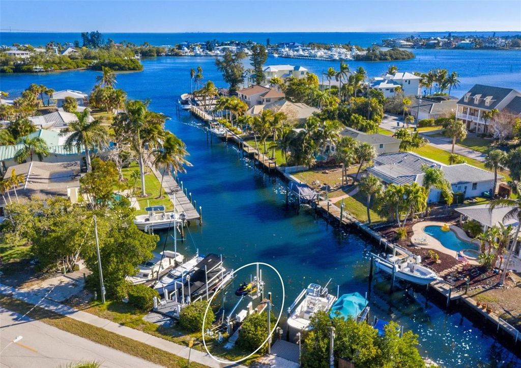 Photo of 8303 Marina Drive #Slip 8, Holmes Beach, FL 34217 (MLS # A4632912)
