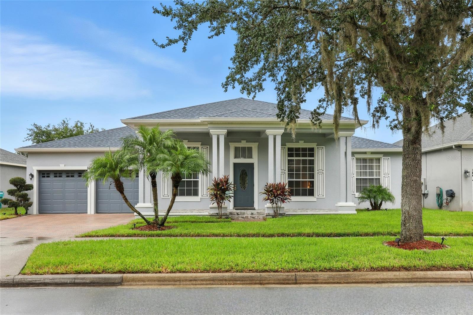 Welcome home to 10227 Kristen Park Drive! This move-in ready, 4 Bedroom, 3 Bathroom, 2640 square feet, single-story stunner is everything you've been waiting for! Perfectly situated in the highly desirable East Park community, this home offers the ideal balance of privacy, space, and convenience—just minutes from Medical City, USTA, and Orlando International Airport. Expect to be impressed with this beautiful home featuring an Open floor plan, Tray Ceilings, and Natural light. The ROOF was just replaced (2024), freshly painted inside and outside of the house (2025) pavers were recently added to the front porch, and recessed lighting. The HVAC System was just serviced at the beginning of the year. The Gourmet Kitchen includes Stainless-steel appliances, Granite countertops, breakfast bar, breakfast nook, and ample cabinetry including 42’ cabinets. The Formal Living & Dining areas are Perfect for entertaining or family gatherings. The elegant real wood floors were installed recently. The Private Primary Suite includes an ample walk-in closet + spa-style en-suite bath which features a separate shower, garden tub, double vanities, and a Bluetooth Wireless Ceiling Speaker. The Flexible Layout features the primary bedroom with an en-suite bathroom and the 3 additional bedrooms are ideal for guests, office, or extra hobby space and 3 Full Bathrooms that feature modern finishes for a clean, updated look. For added privacy this beautiful home sits on an Oversized Lot with No rear neighbors + serene outdoor views. Your Outdoor Oasis awaits… Unwind on your covered lanai overlooking a peaceful, landscaped backyard—ideal for grilling, relaxing, or simply enjoying Florida sunsets. With no rear neighbors, your privacy is unmatched! Location, Location, Location! Just 5 mins to Medical City, Boxi Park, 10 mins to Orlando International Airport (MCO), 40 mins to Disney World, 50 mins to Cocoa Beach, Close to top-rated schools, shopping, dining & more! This is more than just a home—it’s a lifestyle. Whether you're looking for your forever home or a peaceful Florida retreat, 10227 Kristen Park Drive delivers it all! Are you ready to start Living the Lake Nona Lifestyle? Schedule your private showing today!