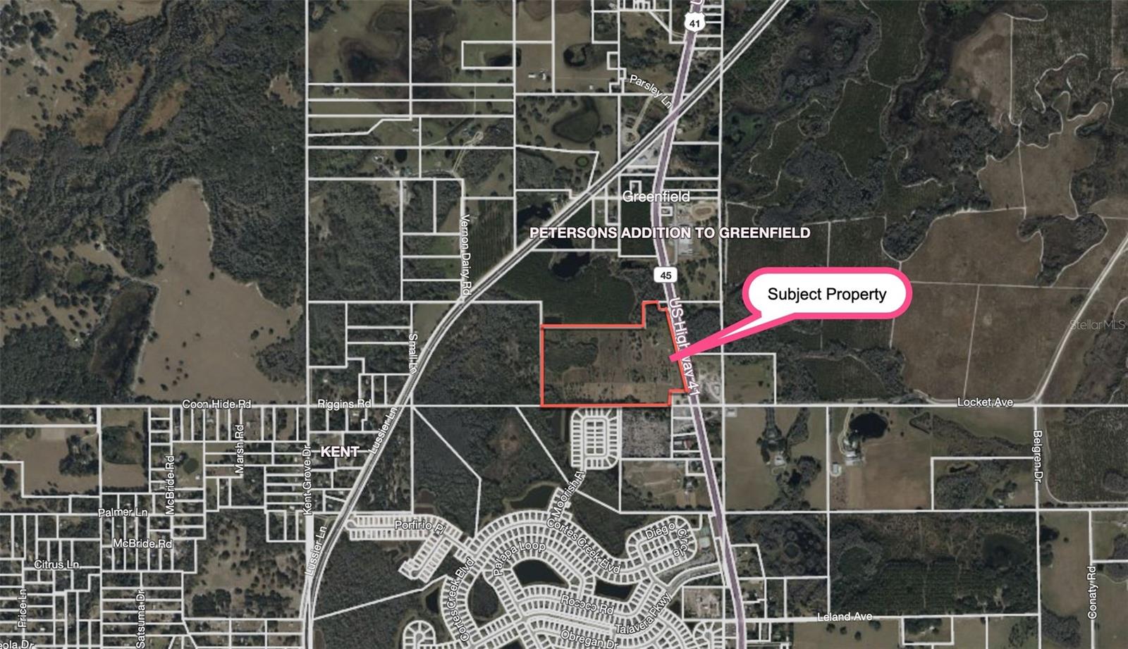Prime Development Opportunity! This expansive 41.85± acre property is ideally located on high-visibility US Highway 41 in Spring Hill, FL 34610, just 5 miles from the Suncoast Parkway and only 45 minutes to Tampa International Airport. With its strategic location near three major counties, this site offers exceptional access and connectivity. The land presents a rare opportunity for many potential uses.