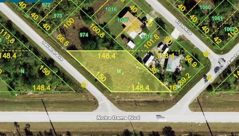 Fast growing neighborhood; lots of new homes. Ideal spot for a duplex. Very convenient location. Easy access to 41, I-75 and Burnt Store Road!