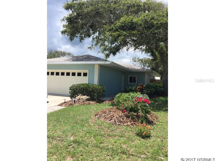 Looking for a MORE MODERN 3 bedroom 2 bath HOME (built in 2002) ON BEACHSIDE with OVER 2,200 sq feet including 2 car garage. Home has it all beautiful kitchen with granite and stainless appliances. Large wide open living and dining room combo. The LARGE MASTER bedroom has BIG walk in closet with built in organizers. Master bath has two person shower. Off the master is the screened in laui as well as from the NEW living room sliders with BUILT IN BLINDS, rest of the windows in home are NEW LOVELY WOOD SHUTTER BLINDS.  BIG back yard FENCED with plenty of ROOM FOR A POOL, garden, or anything else you would like room for.   PLUS a very nice work shop w/electric or storage building that could be a PRINCESS'S DOLL HOUSE. Home is furnished and beach decorated a pleasure to see!! check it out before it is gone. ;Water: City