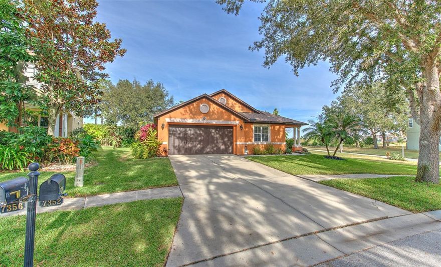 Beautifully maintained and landscaped 3-bedroom, 2-bath home located in the gated Bridgeview community of Watergrass. This home features an open floor plan with a formal living room and formal dining room, along with an eat-in kitchen offering newer stainless-steel appliances, Corian countertops, and views overlooking the private backyard.
Smart home featured lighting, Blink exterior security cameras with Wi-Fi connectivity, and a pre-wired Brinks security system. A versatile bonus room provides the perfect space for a den, library, or home office and can easily be converted into a fourth bedroom.
The split-bedroom floor plan offers added privacy. The primary suite features tray ceilings and a large walk-in closet. Major updates include a new roof and new air conditioner in 2024.
Step outside to a private, resort-style tropical backyard featuring a pergola, fire pit, and ample space for entertaining friends and family or simply relaxing.
Low HOA fees provide access to tennis courts, fitness center, clubhouse, three community pools, dog park, and playgrounds. Ideally located near schools, Wiregrass Mall, Epperson Lagoon, The Grove, Hospitals and with easy access to I-75. Call today for your private tour and make this your new Home Sweet Home