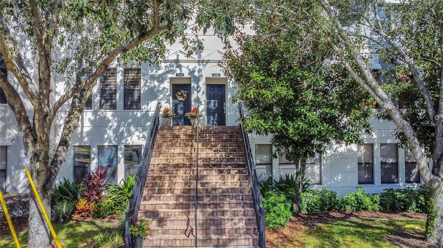 One or more photo(s) has been virtually staged. Located in the heart of Orlando’s highly sought-after SODO district, this light-filled, multi-level 3-bedroom, 3.5-bath townhome offers 1,844 square feet of thoughtfully designed living space just minutes from downtown Orlando. Large windows throughout the home fill each level with abundant natural light, enhancing the open feel and architectural character. Distinctive spiral staircases connect the multiple levels, creating a unique and functional layout ideal for modern city living. The home features brand-new vinyl flooring in the bedrooms and a newly updated primary bathroom shower. A private rooftop terrace provides an ideal space to relax or entertain while enjoying the energy and convenience of this prime location, with easy access to dining, shopping, major roadways, and highly regarded schools.