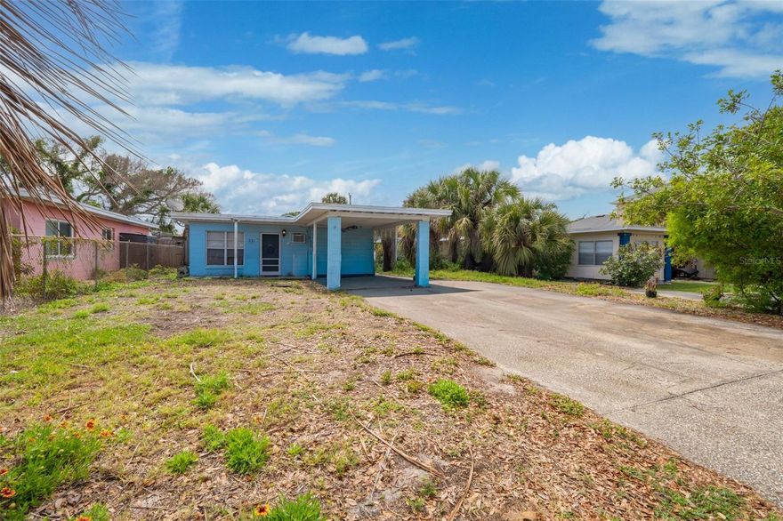***72 Hour Kick Out in effect*** A few blocks from the beach. Two income streams. One smart investment. Located in one of the Space Coast's strongest beachside rental markets, just minutes from Port Canaveral and the Atlantic Ocean, this Cape Canaveral duplex delivers the trifecta: location, income potential, and no HOA. The front unit will soon be vacant and ready for your finishing touch, while the rear unit is updated with white shaker cabinets, granite countertops, hexagon tile backsplash, and a full-size GE washer and dryer- making it ideal for short-term, long-term, or vacation rental use. Both units feature easy-care tile flooring throughout. The property also offers what renters and owners value most: ample parking, including a covered carport and additional on-site spaces. A fenced yard and storage shed add extra convenience. Live in one and rent the other--or rent both and create multiple income streams in one of the Space Coast's most desirable beachside locations.