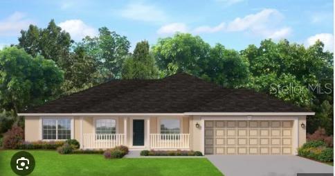 Under Construction. This spacious, new construction home offers 3 bedrooms, 2 baths, and a versatile den/study. Designed with a thoughtful split-bedroom layout, it's ideal for entertaining. The vaulted ceilings in the main living areas create an open and inviting atmosphere, complemented by a breakfast-bar kitchen, sprawling great room, and a private master suite. Special features include reverse osmosis water filtration in the kitchen, elegant vaulted ceilings, granite countertops, 5 1/4" decorative baseboards, and 5 panel doors throughout. Additional highlights include a spacious indoor laundry room, and ample walk-in closets with ventilated shelving. This brand-new home will be covered by a one-year builder warranty, a two-year systems warranty, and a 10-year structural warranty for added peace of mind! Only $1000 to get under contract, majority of closing costs paid with the use of a preferred lender!