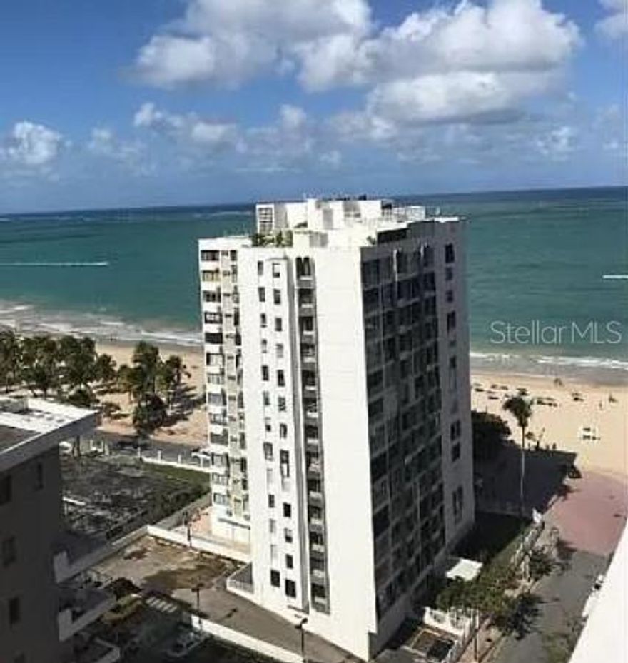¡RACQUET CLUB OCEAN FRONT CONDO AND VIEWS! Oceanfront condo and water views! Come home to this seaside sanctuary with breathtaking views of Isla Verde Beach. Enjoy luxury at this newly remodeled, fully furnished, and equipped 11th-floor condo. Generous storage, garage parking, and upgraded features make this one-bed, one-bath home a dream come true—amenities: One covered PK, pool, and condo generator for the common shared areas and elevator. Explore nearby stores and restaurants to complete your beachside retreat. No smoking and no pets allowed. Fully furnished and equipped, move right in! Please call to schedule VIP showing! PR MLS: PR9117094