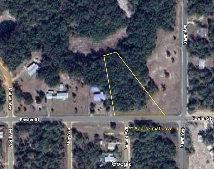 Unlock the potential of this spacious 1.35-acre vacant corner lot on Fowler Street, situated in the charming town of Interlachen, Florida. This corner lot is zoned R-2 Residential in Putnam County, offering the flexibility to build your dream home.  Putnam is one of the fastest growing counties in Florida, and it is an excellent time to invest. 

With no HOA to limit your vision, this property allows you the freedom to design and utilize the space as you see fit. The lot is uncleared, presenting a blank canvas for those with a creative touch. While utilities are not currently installed, the peaceful, rural setting makes it an ideal retreat for those seeking privacy and a connection to nature.

Conveniently located near the town of Interlachen, you'll enjoy easy access to local amenities, schools, and recreational opportunities, including the area's many lakes and parks. Whether you're a builder, investor, or future homeowner, this property is a fantastic opportunity to shape your vision from the ground up.