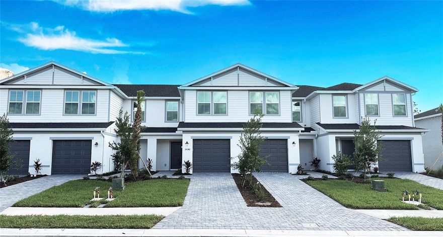 Lakewood Ranch Private Water View Brand New Townhouse is just arrived! Wholehouse hurricane impact windowns and door! 
Rent includes basic internet and cable, HOA, ground maintenance, Community Pool! 
3 Bedrooms 2.5 bathrooms, supper convenient location! Close to numbers of local new shopping plazas, Costco market plaza with new Target, Wholefoods, short drive to Waterside Place, UTC Mall, and easy access to all the beaches! 
The unit come with open floor plan with a private water view in the back, attached one car garage. The unit is bright and airy. The garage is also nicely finished with epoxy. One ceiling fan will be installed shortly. 
Move-in cost will be: 1st Full month + one month security deposit + prorated rent (if applicable) + pet deposit (if applicable) - For credit score 700+ tenants. For showing request, please provide tenant basic info - including credit score, income, numbers of household members, move-in date and pet info.  Tenant is responsible for all utilities (water and electricity, and any upgrades for internet and cable). Unfurnished Annual rental only!