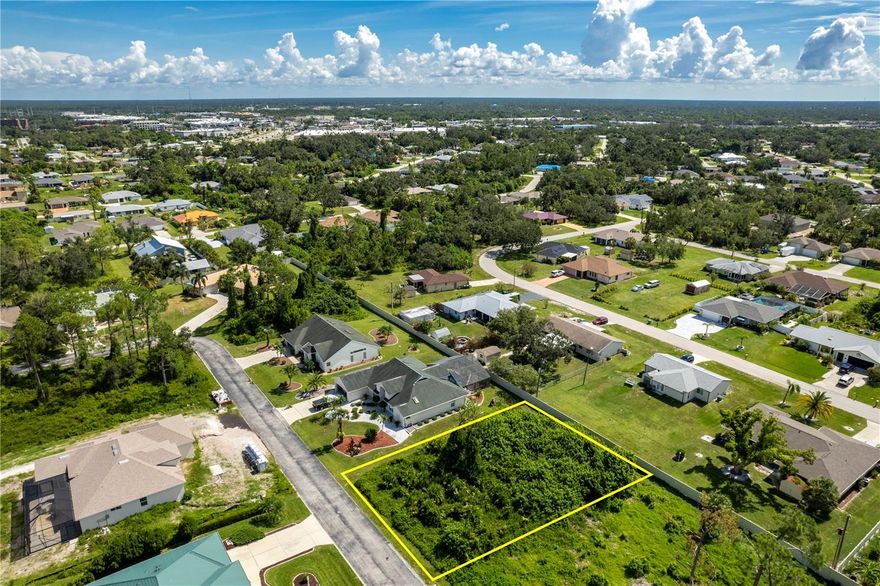 ACT FAST! Build your new home on this 1/4 of an acre property located in the exclusive Stonegate community in Port Charlotte Florida. This gated Deed Restricted community consists of 23 home locations, with the ideal of being located central to all the Port Charlotte amenities, schools, shopping, and professional centers. Consider building your new home in this 90x125 lot. Stonegate consists of one main private street and the benefit of being gated. Schedule your showing today!