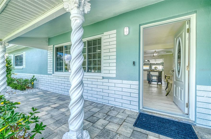 Welcome to your next home in the heart of St. Petersburg! This fully updated 3-bedroom, 2-bathroom residence is located in the desirable Bay Pines neighborhood—just minutes from top-rated Pinellas County schools, great shopping, and the pristine shores of Madeira Beach.
From the moment you arrive, you’ll notice the fresh curb appeal with new landscaping, a paver driveway, and a freshly painted exterior. Step inside to find wood-look ceramic tile flooring that flows seamlessly throughout the entire home.
The spacious main living area leads into a beautifully updated kitchen, complete with granite countertops and stainless steel appliances—perfect for everyday cooking or entertaining. A secondary living/dining area opens to a screened lanai overlooking the large heated pool, offering the ultimate Florida lifestyle right in your backyard.
The split floor plan offers ideal privacy. The primary suite includes ample closet space and a renovated en-suite bathroom with a walk-in shower. On the opposite side of the home, you’ll find two additional spacious bedrooms and a second full bath, which also serves as a convenient pool bath.
The converted garage houses a full laundry room and provides flexible space for a home office, gym, media room, or even a fourth bedroom.
Outside, the fenced backyard is perfect for entertaining or relaxing, with additional storage available in the backyard shed. The home is being offered partially furnished, with flexibility to remove select items upon request.
Don’t miss this opportunity to live in one of St. Pete’s most convenient and charming neighborhoods. Available for an annual lease—schedule your private tour today before it’s gone!