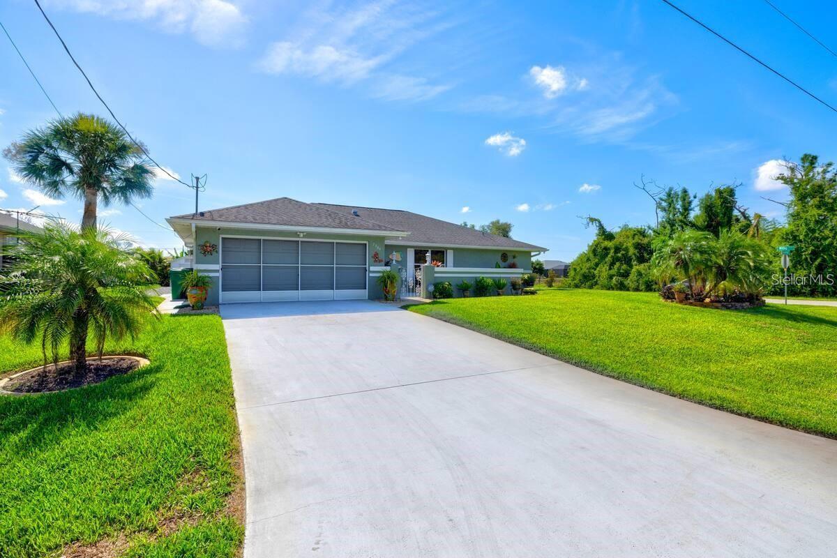 Welcome to your perfect getaway! Whether you’re here for the beaches on the Gulf of America, fresh seafood, world-class fishing, or top-notch golf, you’ll find everything you need for a relaxing stay. Prefer a quiet day at home? Lounge by the private pool, fire up the grill, and soak up the Florida sunshine. This spacious 1,893-square-foot home is designed for comfort and relaxation, featuring an inviting courtyard entrance, an open floor plan with cathedral ceilings, stylish tile and vinyl plank flooring, and a well-equipped kitchen with granite countertops, stainless steel appliances, a cedar plank ceiling, pendant lighting, a breakfast bar, and a casual dining area. The family room is perfect for movie nights, while the air-conditioned Florida room provides additional space to unwind, with sliders that open to the private screened-in pool, paver patio, outdoor shower, and covered grilling area. The master suite offers a walk-in closet and an updated en suite bath with dual sinks and a custom-tiled walk-in shower. Lush landscaping enhances the tropical feel, with lemon, mango, and banana trees right in the backyard. Located in a quiet neighborhood, you’re just minutes from great restaurants, shopping, parks, fishing, boating, and golf, with the beautiful beaches of Venice, Englewood, and Manasota Key just a short drive away. Please note: Due to severe allergies, no pets are allowed.