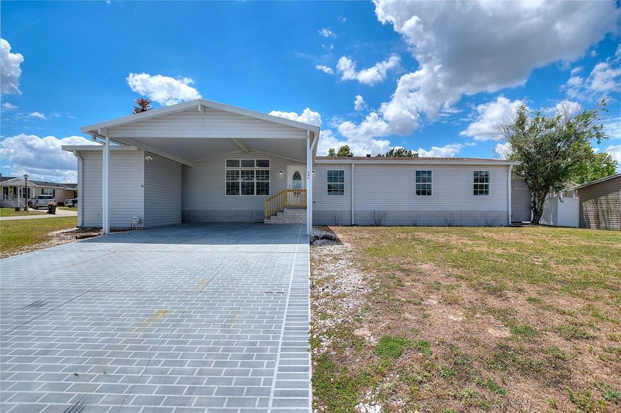 Look no further!!! Fully updated 5 bedroom 3- full bathroom home with tons of upgrades! New shaker kitchen cabinets, new appliances new bathroom vanities, new flooring, new fixtures, freshly painted inside, brand new luxury vinyl flooring throughout entire home. Largest double-lot in the neighborhood sitting at .50 acre lot. Oversized driveway + covered carport for multiple vehicles / storage. This home is pristine and ready for immediate move-in. This is one of a kind, close to Hwy 98, interstate-4 shopping, restaurants schools and more!