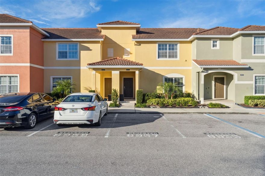 Discover the ultimate investment opportunity or vacation retreat with this stunning, fully furnished 4-bedroom, 3-bathroom townhome located in the highly sought-after gated community of Paradise Palms. This turn-key property features an open-concept layout designed for effortless entertaining, flowing seamlessly to your own private, screened-in splash pool. Whether you are looking for a high-performing short-term rental or a personal sanctuary, this home offers the perfect blend of comfort and style in the heart of Florida’s vacation corridor.

As a resident or guest of Paradise Palms, you will enjoy world-class resort amenities including a clubhouse, a lagoon-style pool with a waterfall and slide, a movie theater, a fitness center, and courts for tennis, basketball, and volleyball. The location is unbeatable—situated just minutes from Walt Disney World, Universal Studios, and SeaWorld, and surrounded by premier dining and shopping at Sunset Walk and Highway 192. Don’t miss your chance to own a piece of paradise in one of Central Florida's premier resort destinations!