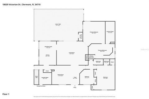 Tiny photo for 18020 Victorian Drive, Clermont, FL 34715 (MLS # G5117790)