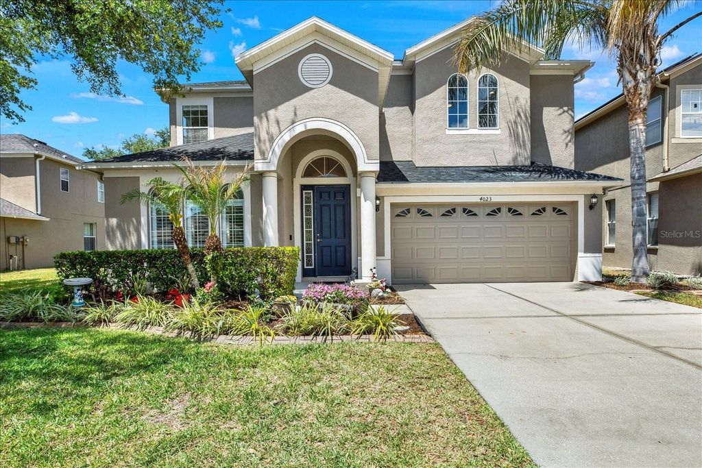 Photo of 4023 Huntingdale Court, Wesley Chapel, FL 33543 (MLS # TB8502208)