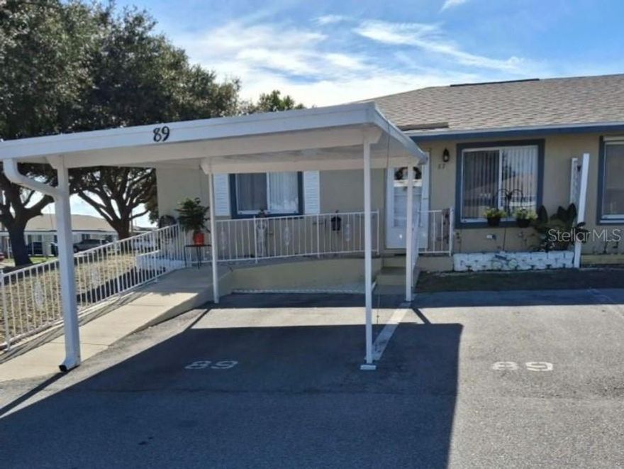 COZY 2 BED 2 BATH CONDO, 1 STORY. NICELY MAINTAINED. CONDO HAS 2 WALK-IN CLOSETS, A LARGE COVERED PATIO. NATURAL SUNLIGHT IN ALL ROOMS MAKES THE UNIT PLEASANT AND CHEERFUL. ESTABLISHED ON A CORNER LOT GIVING YOU MORE OUTDOOR SPACE. HOA FEE IS $253 A MONTH.
