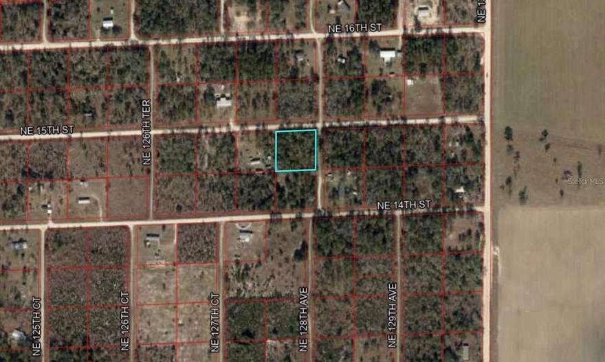 WILLISTON HIGHLANDS UNIT 14 1 ACRE CORNER BUILDING LOT! Beautiful 1 acre corner lot located in Williston Highlands Unit 14, offering the perfect blend of space, privacy, and convenience. This spacious property sits on a quiet street in a peaceful rural setting, ideal for building your dream home or investing in Florida land. Zoned Agricultural/Rural Residential allowing for your new site-built or manufactured/mobile home. With its generous size and corner location, you’ll have flexible building options and easy access from two sides. Just a short drive to downtown Williston, and within commuting distance to Gainesville and Ocala, this lot combines country living with nearby city amenities — a great opportunity to own a full acre in the growing Williston Highlands community.