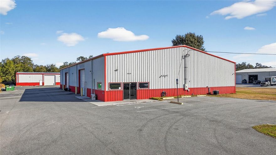 Rare find of two (2) Industrial Buildings built in 2020 & 2021 of which each building is 9,920 square feet (19,840 square feet total) and located on 3 +/- acres with zoning of M-1 within the City of Wildwood.  Located in the much desired Wildwood Industrial Park in the heart of The Villages growth.  The buildings sit close to I-75 and The Florida Turnpike and just off busy U.S. Hwy. 301 so they are ideally located.  Each building has 2 Grade Level Doors.  Great location and rare opportunity to purchase Industrial Buildings in this area!