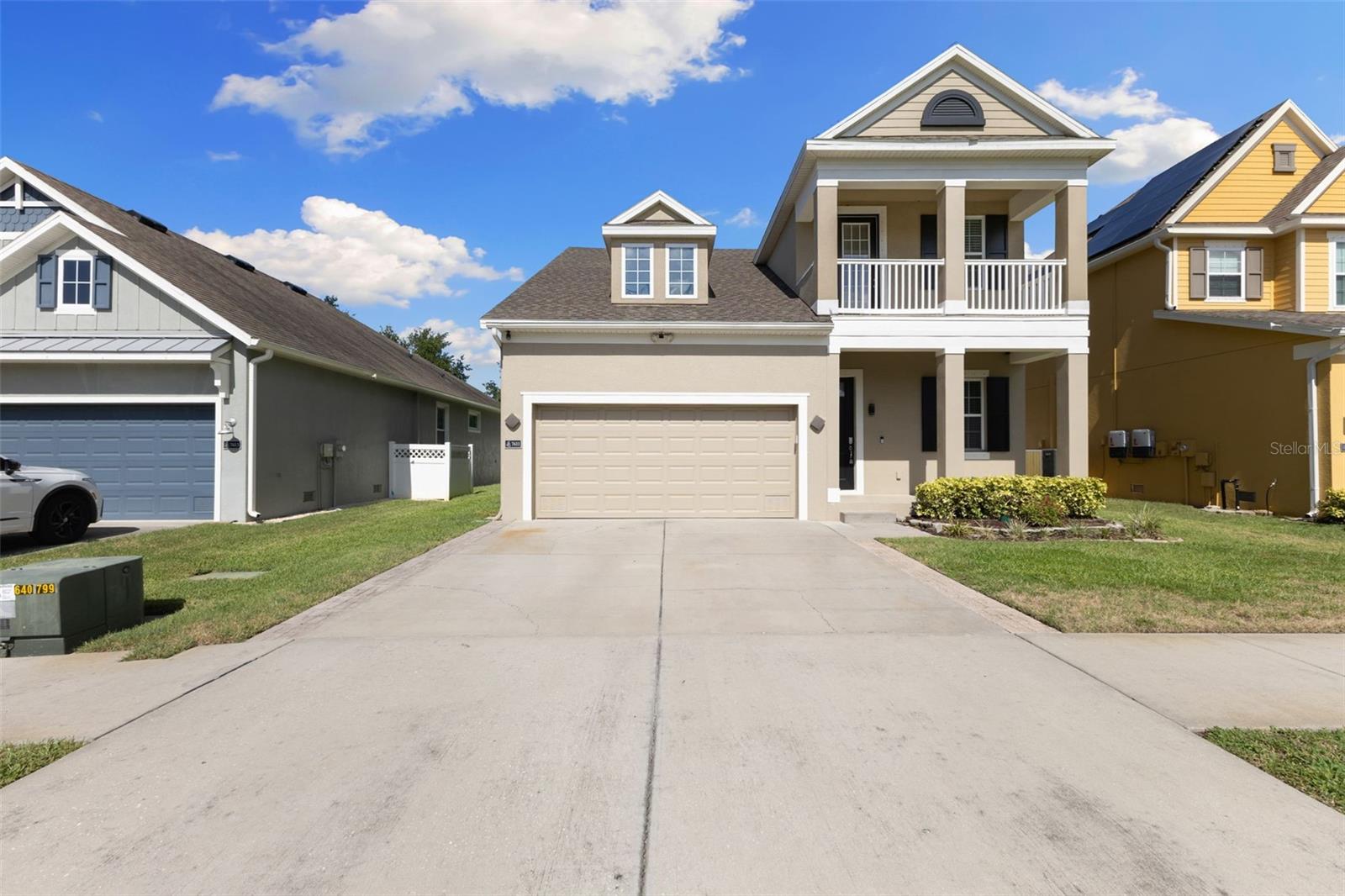 This immaculate home in historic Port Tampa is move-in ready. The house has been carefully loved by only 2 prior owners. The roof is less than two years old, the AC unit is 2018, and the entire exterior was painted in 2023. The house holds two bedrooms and two full baths on the first floor including the primary, two bedrooms and a third full bathroom on the second floor along with a huge loft and additional sitting area or desk space. One of the bedrooms upstairs includes a private second floor balcony. The large primary bedroom is tucked away on the first floor of the home with its en-suite bathroom and custom shelving walk-in closet. The primary bedroom closet, laundry room, and pantry are all on sensor lights so no fumbling when your hands are full! The wine cabinet located outside of the laundry room and the kitchen cabinets boast accent lighting. The entire first floor is either ceramic or luxury vinyl tile. The sliding glass door with plantation shutters leads to the very large backyard. The entertainment area includes a screened-in, covered porch with an additional concrete patio area. You have plenty of room for a pool on this 50’ x 125’ lot. This home offers a huge kitchen with plenty of cabinet space AND a large island, walk-in pantry, a whole house water softener, keyless entry, garage ceiling storage plus built-in shelves, as well as a radiant barrier in the attic keeping the home energy efficient during these hot summer months. You'll find a lot of dog walkers and joggers in this active community. This home is a few minutes from the front gates of MacDill Air Force Base, 10 minutes to Gandy Boulevard, and only 35 minutes to St. Pete Beach. Enjoy the comforts of a wonderful neighborhood while being minutes from all Tampa and our neighboring beaches have to offer!