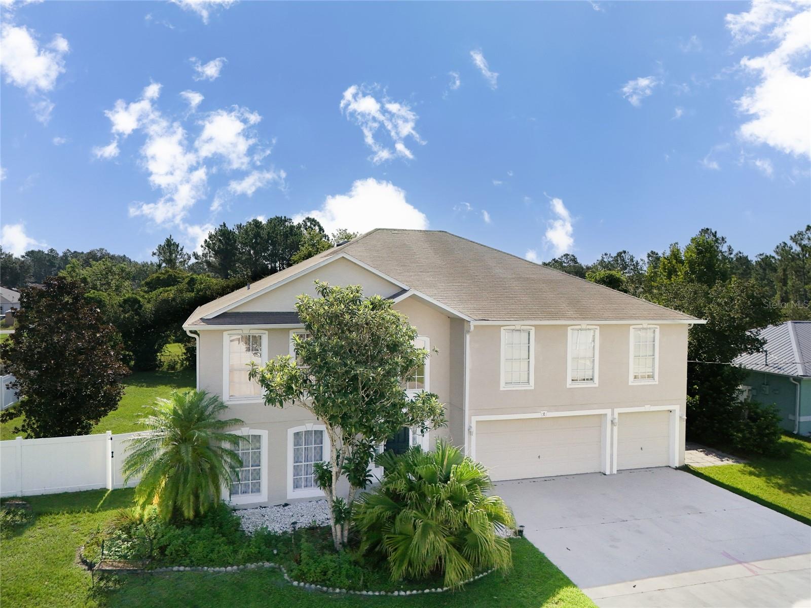 Completely Reimagined 6BR/4.5BA Maronda Home (THE BIG ONE)
Welcome to a rare find in Seminole Woods—this expansive 6-bedroom, 4.5-bath Maronda model has been completely reimagined with modern upgrades and thoughtful touches throughout. Perfectly located near I-95, Advent Health Hospital, shopping, and just minutes to Flagler Beach, this home offers both convenience and luxury.
Step through the front door into a dramatic two-story foyer highlighted by a palladium window and gleaming marble-look porcelain tile floors that flow throughout the main level. The front of the home features formal living and dining areas, while the rear opens to a completely renovated kitchen with abundant storage, a massive island, and top-of-the-line stainless steel appliances. The kitchen flows seamlessly into a spacious great room, creating the ultimate gathering space. Also on the first floor: a private guest suite with en-suite bath, a stylish powder room, a functional laundry room, and a three-car garage.
Upstairs, a loft overlooks the foyer, setting the stage for the home’s private spaces. The primary suite is a true retreat—massive in size, with two walk-in closets, split vanities, a soaking tub, oversized walk-in shower, and private water closet. Four additional bedrooms and two full baths (including another en-suite) complete the second floor, providing plenty of room for family and guests.
The current owners have spared no expense updating this home, including three fully remodeled bathrooms, a brand-new dual-zone HVAC system (2023), and a privacy fence surrounding the oversized backyard—ready for your dream pool, spa, playground, or outdoor oasis.
Beyond its incredible design and updates, this home is also a fantastic investment opportunity. With its size and proximity to Flagler Beach, it could serve as a high-demand vacation rental. It’s equally well-suited as an outstanding multi-generational home, offering plenty of private bedrooms, multiple en-suites, and spacious gathering areas for everyone to enjoy.
With room for everyone and more, this property blends elegance, function, and versatility—ready to welcome its next chapter.