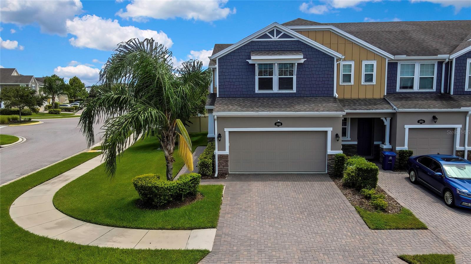 NEW LENNOX A/C (2025), WATER HEATER (2025), DISPOSAL (2025), WATER SOFTENER, EPOXY-COATED GARAGE FLOORING (2024), DISHWASHER (2024), HOOD VENT (2023), and MICROWAVE. Located in the community of Long Lake Ranch—renowned for its scenic views and surrounded by conservation and wetlands—this two-story townhome offers resort-style living with the ease of a low-maintenance lifestyle. Built in 2018 by Beazer Homes, it encompasses 2,098 sq. ft. with 4 bedrooms, 3 full baths, and a 2-car garage, positioned as an end unit. Curb appeal shines with a stone-accented exterior, paver driveway, and Ring doorbell. Inside, the first floor welcomes you with ceramic tile wood-look flooring, Plantation shutters, and an open-concept design. The kitchen impresses with crown-topped cabinetry, Quartz counters, a herringbone-pattern glass tile backsplash, a suite of stainless appliances, and a center island breakfast bar with pendant lighting. A first-floor bedroom with an adjacent full bath adds flexibility, serving equally well as a private guest retreat or a convenient home office. Upstairs, the expansive primary suite features dual closets and an ensuite bath complete with a double vanity, makeup station, garden tub, separate shower, and private water closet. For added convenience, it shares direct access to the laundry room—equipped with washer, dryer, and cabinetry—which is also accessible from the hallway. Two additional bedrooms and a full bath complete the second floor. Outdoor living is a delight with a screened lanai and an additional open patio perfect for relaxing or ideal for barbecues. The HOA covers the roof (2018) and with HOA approval, a fence may be extended along the side of the home for additional privacy. As a resident, HOA dues include exterior maintenance, landscaping, water, sewer, and trash allowing you to embrace a hassle-free lifestyle. Zoned for the highly sought-after Skybrooke K–8, which opened in August 2025, families will appreciate the convenience of this brand-new school serving Kindergarten through 8th grade. Skybrooke features exciting academic focus areas such as Aerospace/Robotics, Computer Science, and Medical Skills, as well as traditional middle school sports including volleyball, cheerleading, soccer, football, basketball, track, and field.
Community amenities elevate the lifestyle. In addition to its own pool within the townhouse community, residents enjoy access to the resort-style pools and splash zones, tennis and basketball courts, playgrounds, dog parks, picnic areas, a 3-mile walking and biking trail, and Long Lake, a 40-acre lake complete with fishing pier and low-impact boating access. All of this comes with unmatched convenience—just minutes to State Road 54, the Suncoast Parkway, US 41, and I-75, making commutes to Downtown Tampa, Tampa International Airport, Tampa Premium Outlets, and The Shops at Wiregrass a breeze. The home is also close to major hospitals and medical facilities. Don’t miss your chance to make this exceptional townhome yours—schedule your private showing today!