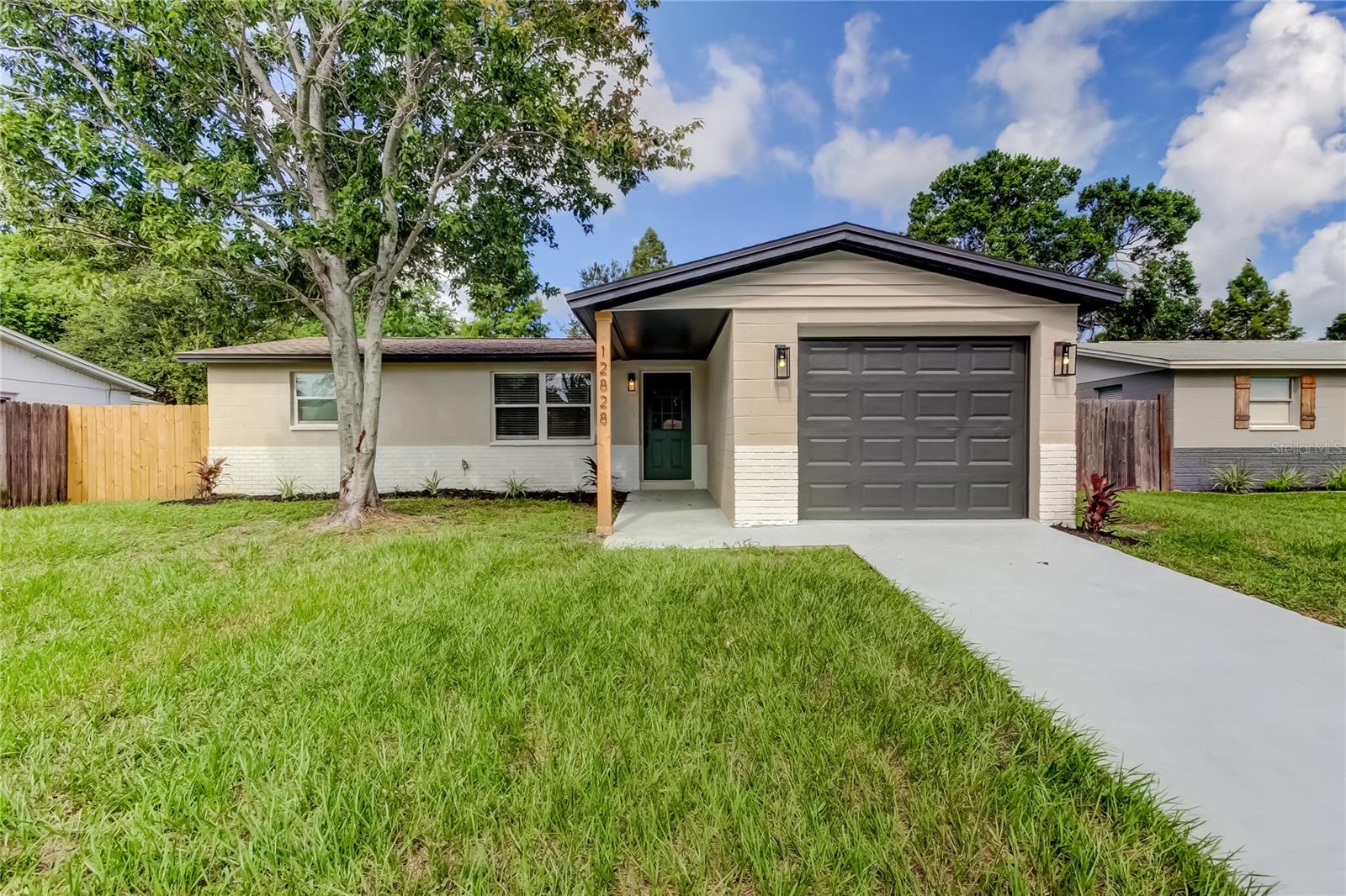 DON'T MISS THIS AMAZING HOME! Fully renovated and move-in ready, this stunning 3-bedroom, 2-bath Largo home offers modern style and comfort in every detail. From the moment you step inside, you’ll notice the fresh, contemporary upgrades—new ceramic plank tile flooring, updated bathrooms with stylish fixtures, and a beautifully redesigned kitchen featuring stainless steel appliances, sleek cabinetry, and upgraded lighting. Every room is enhanced with new blinds, and doors, plus new lighting and ceiling fans for a bright, welcoming feel.
Roof was replaced in 2020, and the HVAC system is new ensuring peace of mind for years to come. The primary suite is a private retreat with a completely remodeled bathroom and vanity, while the two additional bedrooms provide flexible space for family, guests, or a home office. Step outside to a large, fully fenced backyard—perfect for entertaining, gardening, or simply relaxing in the Florida sunshine. With fresh interior and exterior paint, this home shines inside and out. Don’t miss your opportunity to own this newly renovated home in a great location—schedule your showing today!