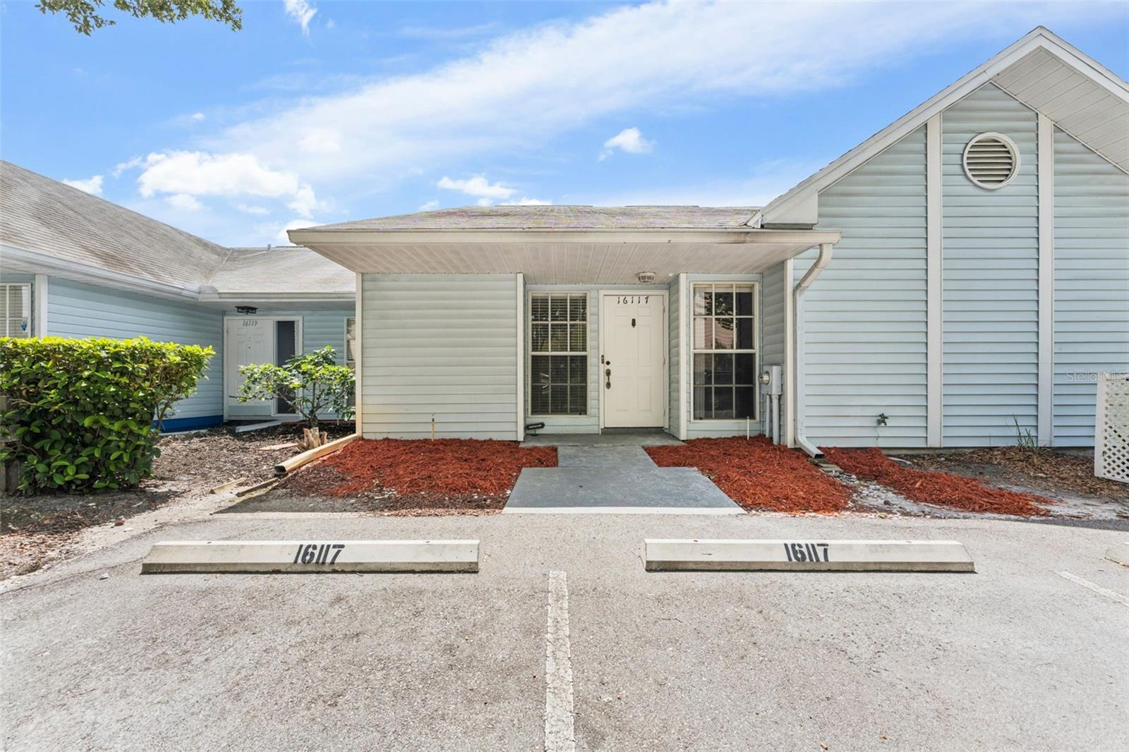 Rarely Available Renovated Villa in Northdale!
Welcome to 16117 Rambling Vine Drive East—an exceptional 3-bedroom, 2-bath rental villa tucked away in the highly desirable Northdale area of Tampa. This beautifully renovated home offers fresh paint throughout, including the ceilings, brand-new kitchen and appliances, and modern finishes that make it move-in ready.
Enjoy the open feel of vaulted ceilings in the great room, dining area, primary bedroom, and second bedroom. The third bedroom, featuring elegant French doors, provides a flexible space perfect for a home office or guest room.
Additional highlights include a decorative fireplace, breakfast bar, private exterior storage closet, and a spacious screened-in lanai accessible from both the living room and primary bedroom—perfect for relaxing or entertaining.
The home includes 2 assigned parking spots, generous guest parking, and access to the community pool. Centrally located near shopping, dining, parks, and major roadways, this home offers both comfort and convenience.
No HOA application required! $150 Admin Fee for Onboarding once approved to Listing Broker