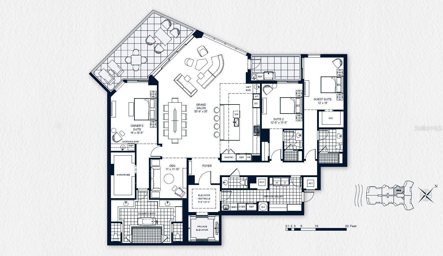 ROSEWOOD RESIDENCES LIDO KEY - Residential