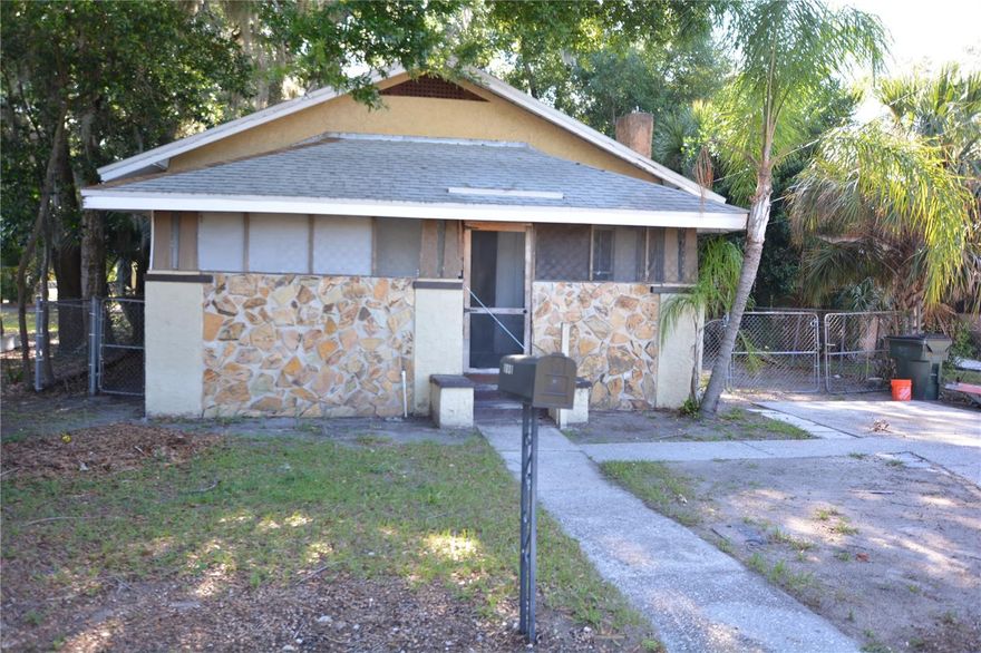 Owner says "Sell it!" Bring Offers!!  This property is a three bedroom and 2 bath home in central Lakeland.  The home as been used an as long term rental and was most recently rented at $1695.00.  This property is ready for another tenant or could be your next flip.  Large backyard with laundy hookups in the shed.