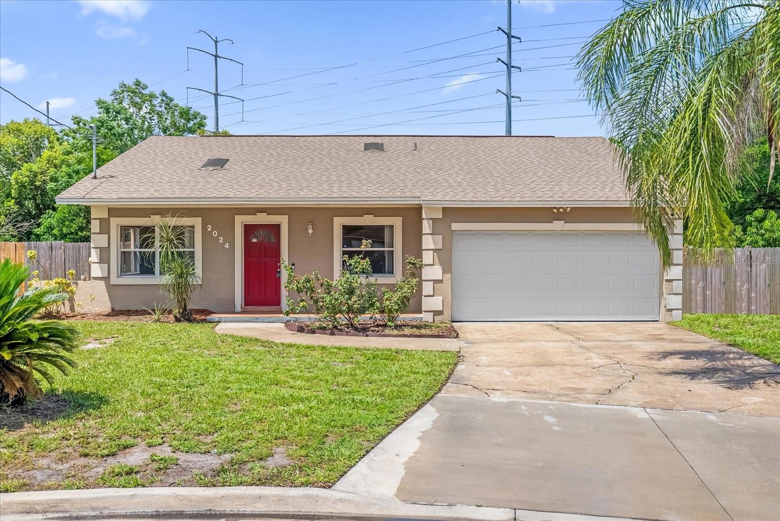 MULTIPLE OFFERS RECEIVED. HIGHEST AND BEST BY JULY 27TH AT 6PM.*This home qualifies for a $5,000 grant towards closing costs.*
Welcome to your beautifully updated home nestled at the end of a quiet cul-de-sac. This home sits on over 1/4 acre of land with 4-bedroom, 2-bathrooms. The spacious 4th bedroom, that has sliders, can be used as a den, office, or movie room! The residence offers a modern layout with generous living spaces, perfect for both relaxing and entertaining.
Enjoy the privacy of an oversized backyard—ideal for gatherings, gardening, or simply enjoying Florida’s sunshine. Recent updates include stylish flooring, refreshed kitchen finishes, and updated fixtures throughout, making this home move-in ready.
Located in a warm, welcoming neighborhood, this home offers both comfort and convenience. Close to schools, shopping, and major highways, everything you need is right at your doorstep.
Don’t miss the opportunity to own this gem in a quiet, family-oriented setting. Schedule your private showing today!