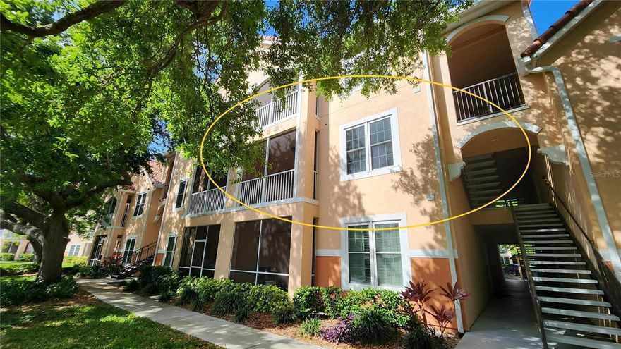 MOTIVATED SELLER. ONE-BEDROOM CONDOMINIUM, PATIO WITH LAKE VIEW, IN SARASOTA, FLORIDA, NEAR WORLD-FAMOUS SIESTA KEY BEACH. The condo is located close to and overlooking the clubhouse and pool within the resort-style community, Bella Villino Condominiums. It is a beautiful residential development located in the award-winning, master-planned community, Palmer Ranch. This beautiful, large 1-bedroom, 1-bath end unit is located on the 2nd floor. The screened patio in the living room faces the lake and fountain with beautiful views of the pool and clubhouse. The open floorplan includes a breakfast bar and dining room off the spacious kitchen with stainless appliances. The bedroom features an en-suite bathroom, walk-in closet, and linen closet. The in-unit laundry room provides ample storage along with a full-size washer/dryer. It features a new HVAC installed in 2025, and thermal, impact-resistant windows were installed when the building's exterior was refurbished. Bella Villino is a beautiful, gated-entry condominium development in the award-winning master-planned community named Palmer Ranch. Close to world-class beaches, shopping, restaurants, and golf courses and across the street from Potter Park. The Legacy Trail is just a 1/4 mile away for bicyclists and joggers. The clubhouse offers a large, very well-equipped fitness center; indoor racquetball/basketball; tennis; pickleball; a heated pool/spa; billiards; gas grills; picnic areas; a business center; and a car detail area. It offers unmatched amenities not found in comparable communities or price ranges. **Also for sale is MLS number A4692981, and if the buyer purchases both, the seller offers a discount.