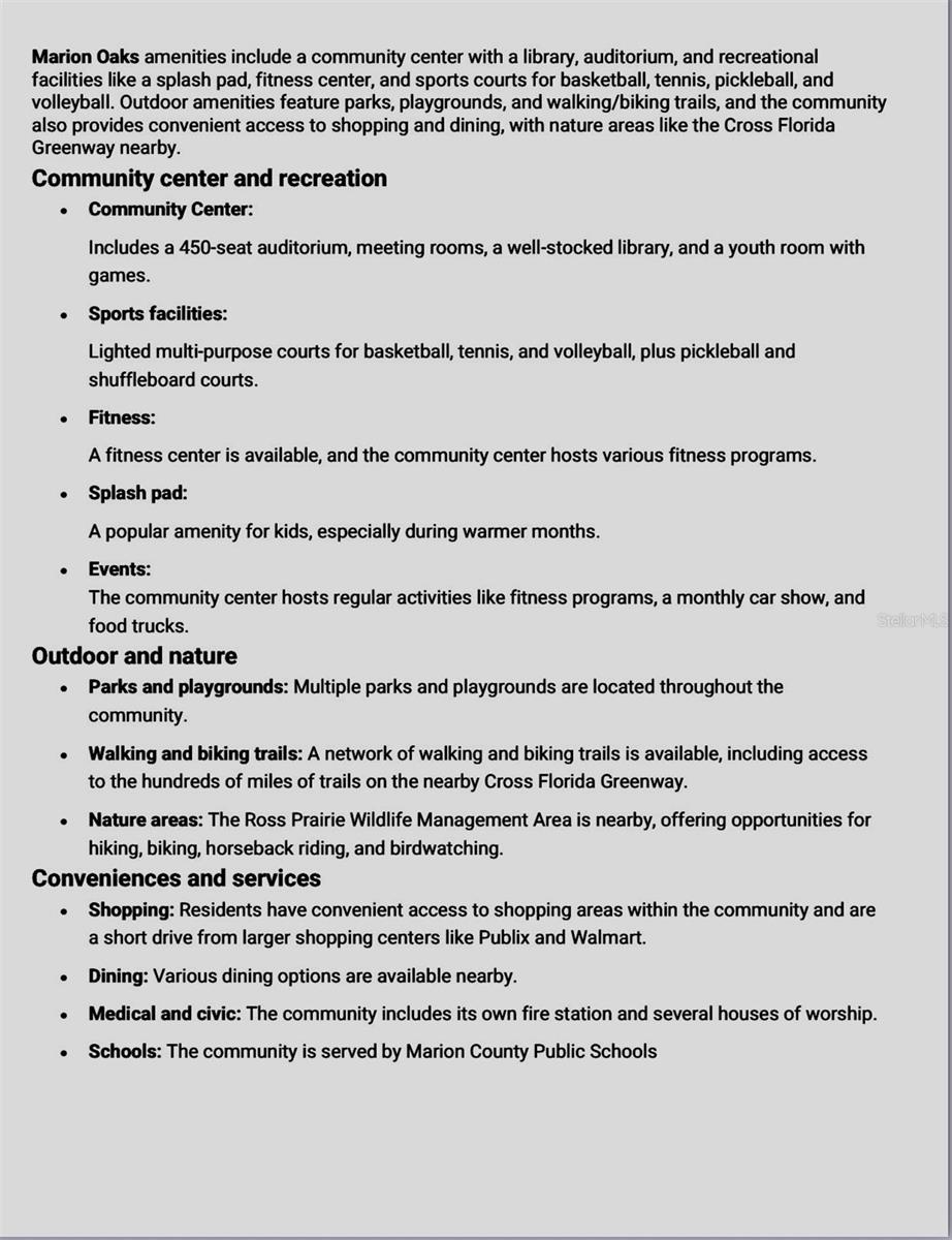 MARION OAKS UN ELEVEN - Residential