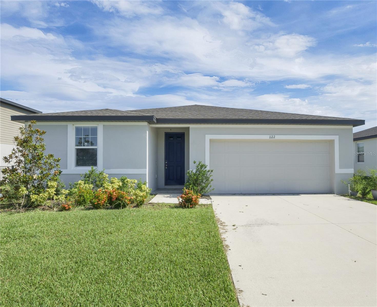 Explore this exquisite 4-bedroom, 3-bathroom, 60-ft wide single-story home with a 2-car garage in the desirable The Reserve at Van Oaks community! Enjoy brand-new carpeting in all bedrooms, fresh paint throughout, and upgraded rectangular ceramic tile flooring and shower walls in every bathroom. The garage features a new epoxy floor, and the backyard is fully fenced for privacy. The kitchen dazzles with modern white cabinetry, quartz countertops, and stainless-steel appliances. This stunning home offers a bright, open-concept design, great for contemporary living. The seamless connection between the living, dining, and kitchen areas creates an inviting space for everyday living and entertaining. Sliding doors from the spacious living room open to a private patio and a fully fenced backyard with tranquil pond views, ideal for outdoor relaxation. Four spacious bedrooms provide comfort and privacy for everyone. The private backyard is ideal for unwinding or hosting gatherings. Conveniently located near schools, shopping, dining, and major highways, this move-in-ready home is primed for a quick closing. Don’t miss this remarkable opportunity!