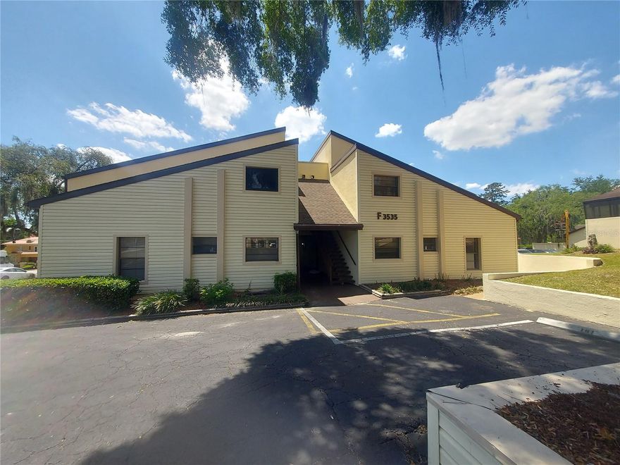 Handyman special! The property is in need of some TLC, but is priced accordingly. This downstairs unit in Marion Springs condos includes tile floors in the bathrooms, kitchen, and living area. A walk-in closet in the master bedroom. Covered back porch. Community pool with views of the Ocala Golf Club.