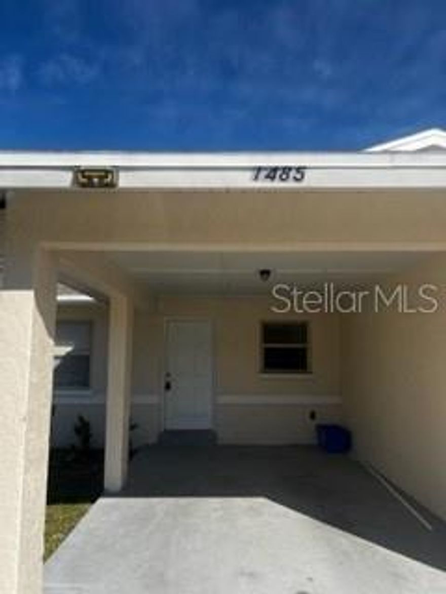 This duplex has 3 bedrooms and 1.5 baths.  All new flooring.  Lawn maintenance included.