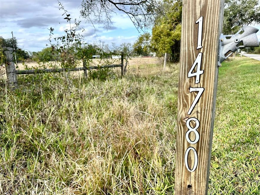 Welcome to Old Miakka!  Settled by cattlemen in 1850, this Florida Prairie played a starring role in the Sunshine State’s agricultural trade. Welcoming the railroad in 1915, Myakka City was officially established.  These seven acres are an ode to a simpler way of life.  The flat, dry prairie land is perfect for grazing cattle or goats, training horses or tending the specialty crop of elderberry.  Surrounded by a flower farm, honey producers and wedding venues, this site is the perfect spot for you to write your own story, create your own adventure.  A horseshoe shaped pond for fishing or watering your livestock and a berm for target practice.  Cook dinner over an open fire or gather around the firepit for storytelling.  There are a couple of small structures on the property.  HIS shed is rustic with a cot and solar panels, the SHE-shed sleeps four with a cozy loft and a composting toilet.   There is a new concrete slab to erect another structure.  Small wooded patches provide shade or a place to hang your hammocks.  This site has a deeded easement for access from Sugar Bowl Road.  Just a thirty minute drive from downtown Sarasota and you’ll feel like you are in another world!