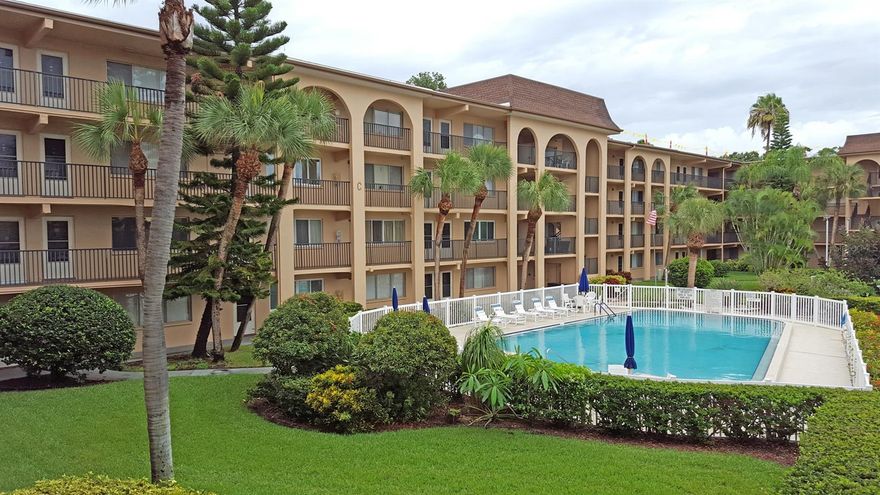 Furnished 2 bedroom 2 bath condo at Bay West in Belleair Bluffs. Updates include windows, bamboo flooring, granite counters, and stainless appliances. Fully furnished 2nd floor end unit with lots of windows for natural light. Amenities include guest parking, elevator, pool, laundry, and shuffleboard. Beach is 1 mile away, Publix and bank next door, 2 shopping plazas within 1/4 mi. No age restrictions. Non smoking, no pets. Annual lease.