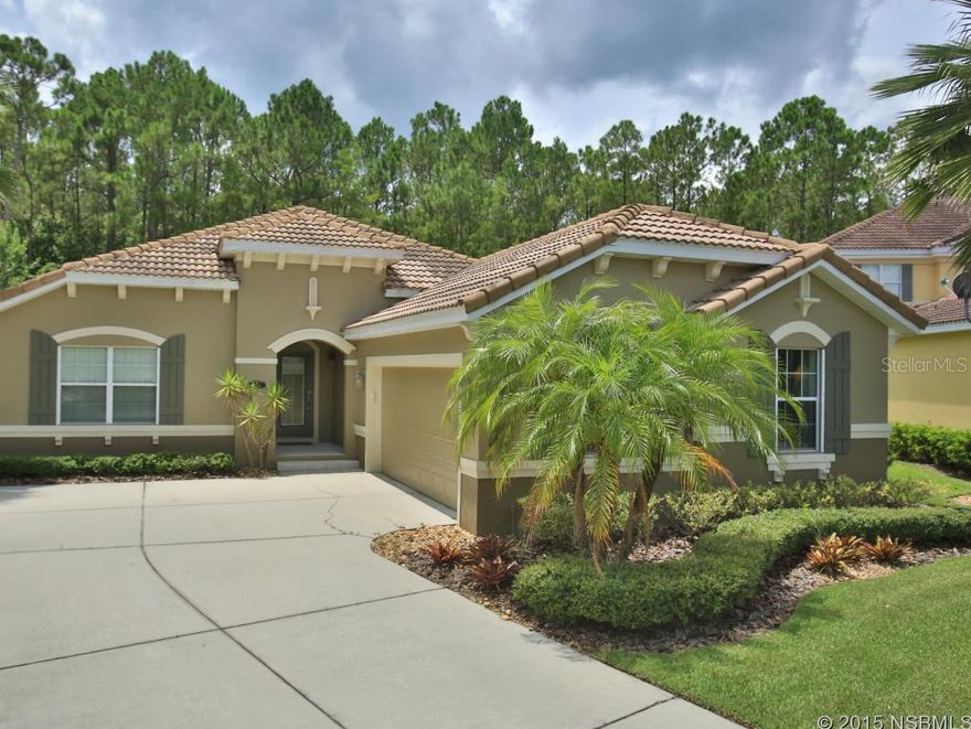 Live on the Preserve!  Great 4 bedroom home situated in one of the best spots in Venetian Bay - loads of privacy with nature views of the preserve. This great floorpan has a large open kitchen, granite counters and long breakfast bar with plenty of seating.  The master suite has doors leading to the covered porch and a large walk-in closet.  Tile throughout all living areas and carpet in the 4 bedrooms.  Relaxing backyard with 28' covered patio along with sunny outdoor seating on the pavered deck.  If you are looking in Venetian Bay put this home on your list, you will LOVE the location! ;Water: City