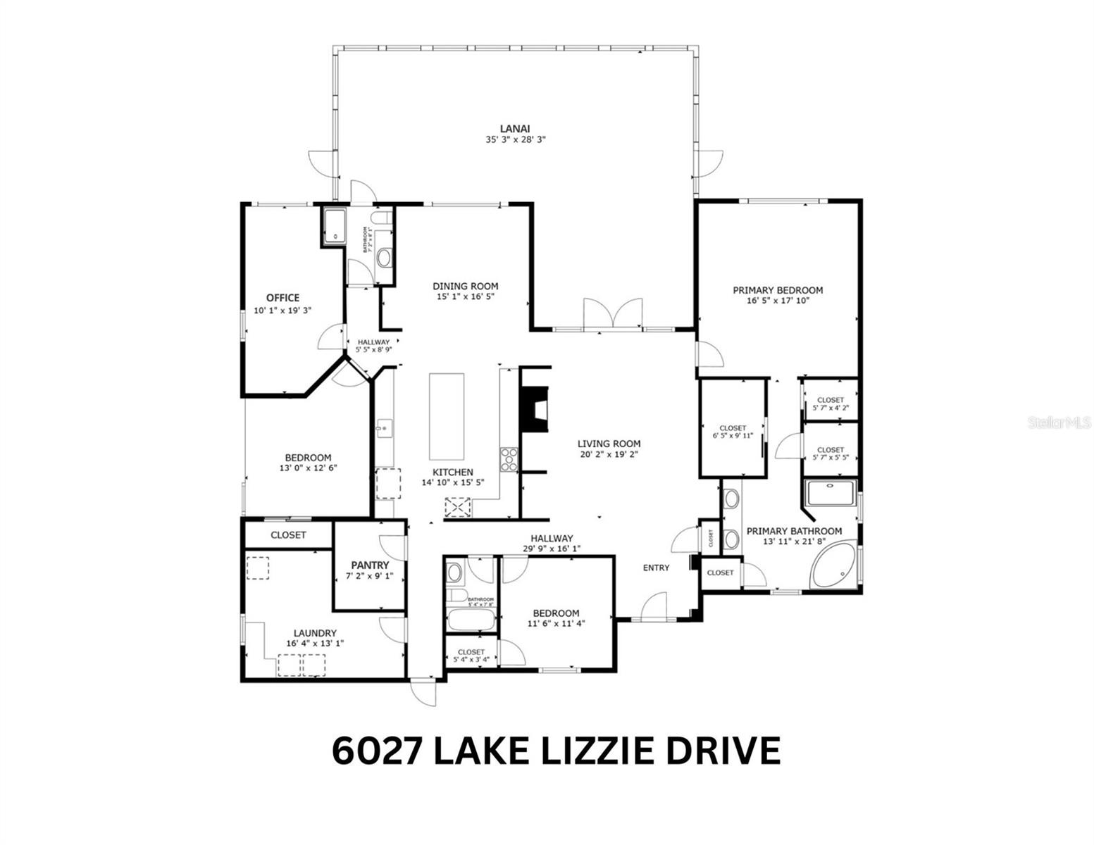 6027 LAKE LIZZIE DRIVE