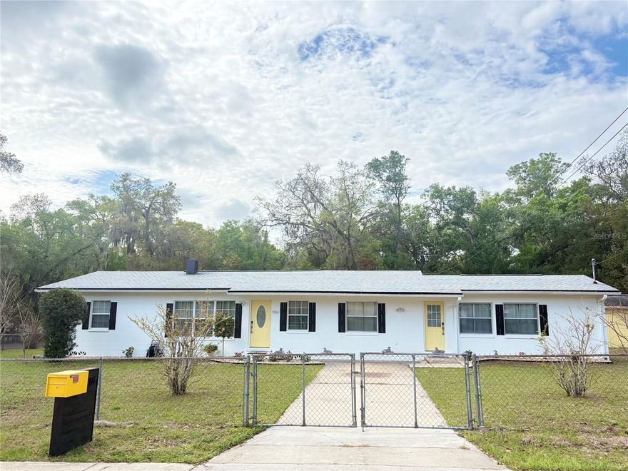 This 3 bedroom 2 bath block home has been beautifully remodeled and is a must see home.recently refinished wood flooring, large island, wet bar and wine cooler. Built in shelving, is beautifully done in living area. The house has been recently painted inside and out, as well as some updated landscaping.
Homeowner also will to negotiate newly purchased home furnishings, large screen TV, Couch, bedroom furniture.

It also has an awesome separated living space for in-laws or a work from home office. 
The home is close to schools, shopping, and two beautiful fresh water springs and parks. Also a short drive to Daytona Beach and Orlando.

It’s in a quiet neighborhood, with a large fenced yard, mature trees, a carport, and detached garage. A warm and welcoming place to call home for many years to come.