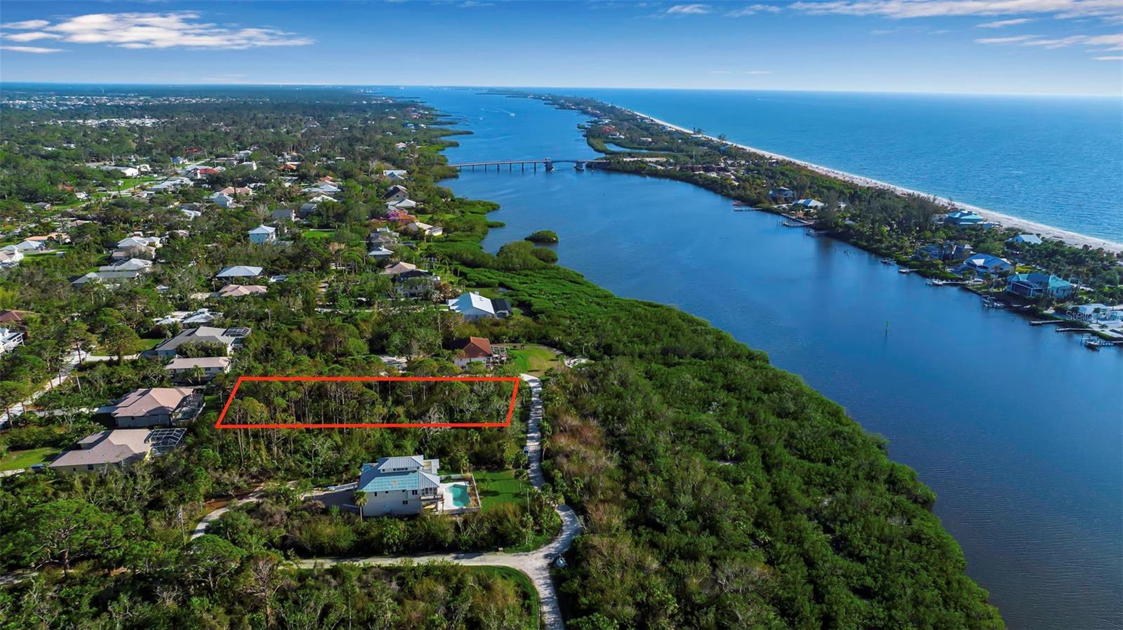 *Welcome to Your Dream Water Front Lot in the Manasota Beach Area!** This special property offers breathtaking water views, making it the perfect spot to create your dream home (just a heads up, a dock cannot be built). While the county owns the land in front, you'll enjoy beautiful scenery at your doorstep!
It's just a short walk or bike ride over the bridge to reach lovely Manasota Beach, and you’ll find plenty of nearby amenities, including a public boat ramp on Manasota Key. The incredible Lemon Bay Nature Preserve and its scenic trails are just a few blocks away!
Imagine building your dream home here and soaking in those stunning Gulf sunset views from your second or third floor. This spacious lot is over half an acre (100x287x109x236) and has access to city water and sewer. There’s enough room for all your toys or even an extra garage. Come see the possibilities! Please check with your builder to check the first-floor living elevation.
Drone Video link -https://drive.google.com/file/d/1cq-t3M4g0NALomTNuRZaI2_mvs4lqGEs/view?usp=drive_web