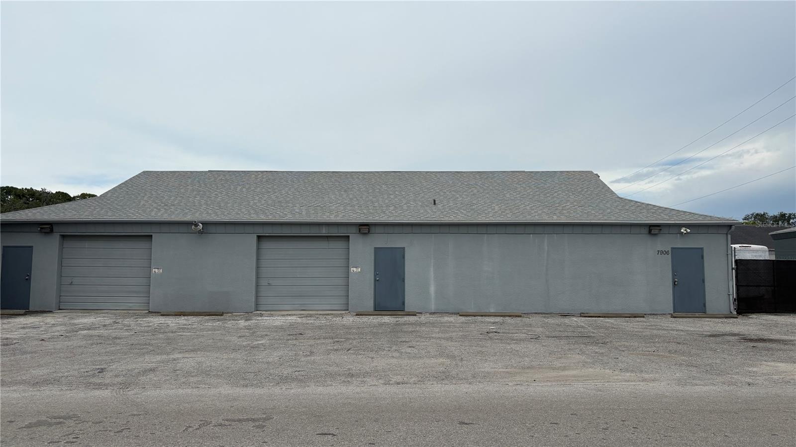 New Roof and AC! Located off US Highway 19 in an industrial section of Port Richey, this warehouse over 3500sf of space with approximately 1600sf of office space sitting on nearly 1/4 acre, which affords ample parking and is zoned C3. Separate electric with 3 meters should you want to sub divide offices and warehouse space. There are 2 overhead doors in the front, as well as 1 out the back in to large fenced storage area.