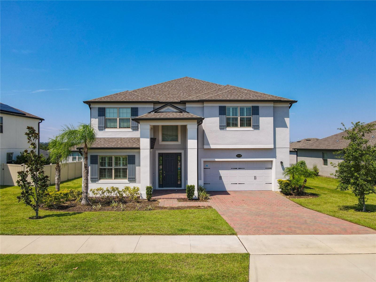 Welcome Home!
This stunning 5-bedroom, 4-bathroom residence with a 3-car garage is ideally located just off a major highway, offering unbeatable convenience. Enjoy quick access to FL-Turnpike, FL-429, and nearby shopping plazas, making daily life easy and connected. Inside, you’ll find a beautifully upgraded interior featuring a gourmet kitchen designed for culinary enthusiasts. The oversized master suite provides a private retreat, while the screened patio with a serene water view creates the perfect spot to relax and unwind.This spacious home is designed for comfort and functionality, with two AC units for optimal climate control. The layout includes a formal dining room, inviting living room, and a large loft—ideal as a home office, playroom, or entertainment space. Additional highlights include a Tesla car charger, making this home both modern and eco-friendly. With thoughtful upgrades, abundant space, and a prime location, this home offers the perfect balance of luxury and practicality.