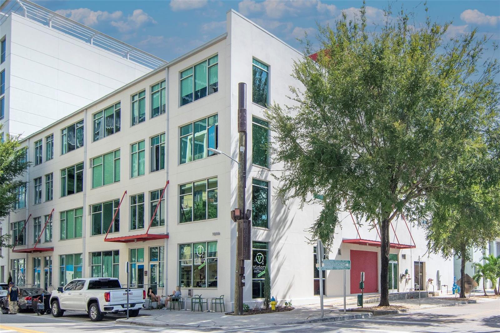 Amazing city loft living, with more than 1,100 Sq. Ft. of living area right in the heart of all the action in Channelside. It was completely remodeled in 2004 with modern New York chic loft design. All with 11’ ceilings throughout, original concrete floors and concrete columns with original artful graffiti. Your residence features an open floor plan with a huge living area with access to your private balcony. The kitchen area has new modern cabinetry, granite counter tops and stainless appliances. It has a large master bedroom and the master bath has a roomy garden style bathtub with elegant modern fixtures. An adjacent laundry room includes a new full sized washer and dryer is provided for your use. The parking garage has a secure gated entrance to care for your vehicle. In addition, the common area has a large fully equipped fitness center for your use. That's not all, the following services are also included in the rental price: Cable, Internet, Gas, Trash Removal and Water/Sewer. This is a pet friendly condo with no pet fee. All of this is within just a few steps to your destination. With all the benefits which include Night life, Powerhouse Gym, Orange Theory Gym, Gourmet Restaurants, Shopping, Professional Sports, Cruise Port, Bayshore Blvd and more. Also, the common area has a huge rooftop deck area to enjoy your favorite beverage and relax overlooking Channelside and Downtown skyline.
