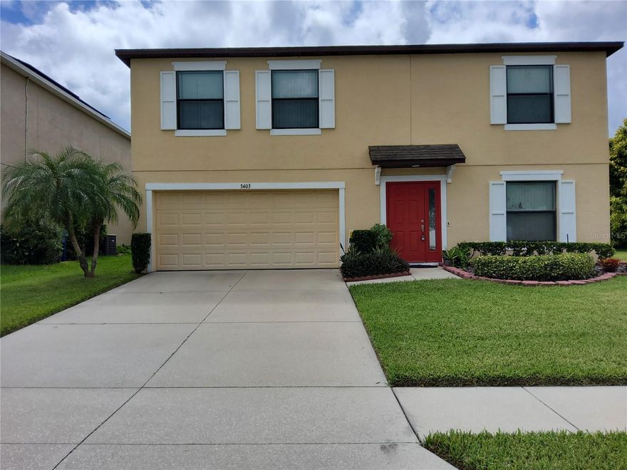 Great Winter Haven Location!!! located across the street from the community pool and very relaxing fountain view at the back porch. This property is situated in a great community with clubhouse and private fishing dock. This 2 story house with bright natural light and open layout has 4 comfortably sized bedrooms, 2 full bathrooms upstairs and half bath on 1st floor,  The property is 9 miles away from Legoland and 3 miles away from downtown Winter Haven or nearby to-rated schools and a lot of dining, shopping, entertainment, numerous parks, lakes, and museums. A lot of possibilities like investment property and vacation homes. Only 4 miles from HWY 27