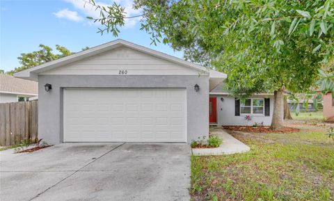 260 MOCKINGBIRD LANE CASSELBERRY FL 32707